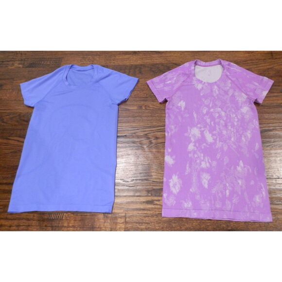 Lululemon Athletica Swiftly Tech Tops Shirts Women's Size 4 Lot of 6 - Picture 2 of 4